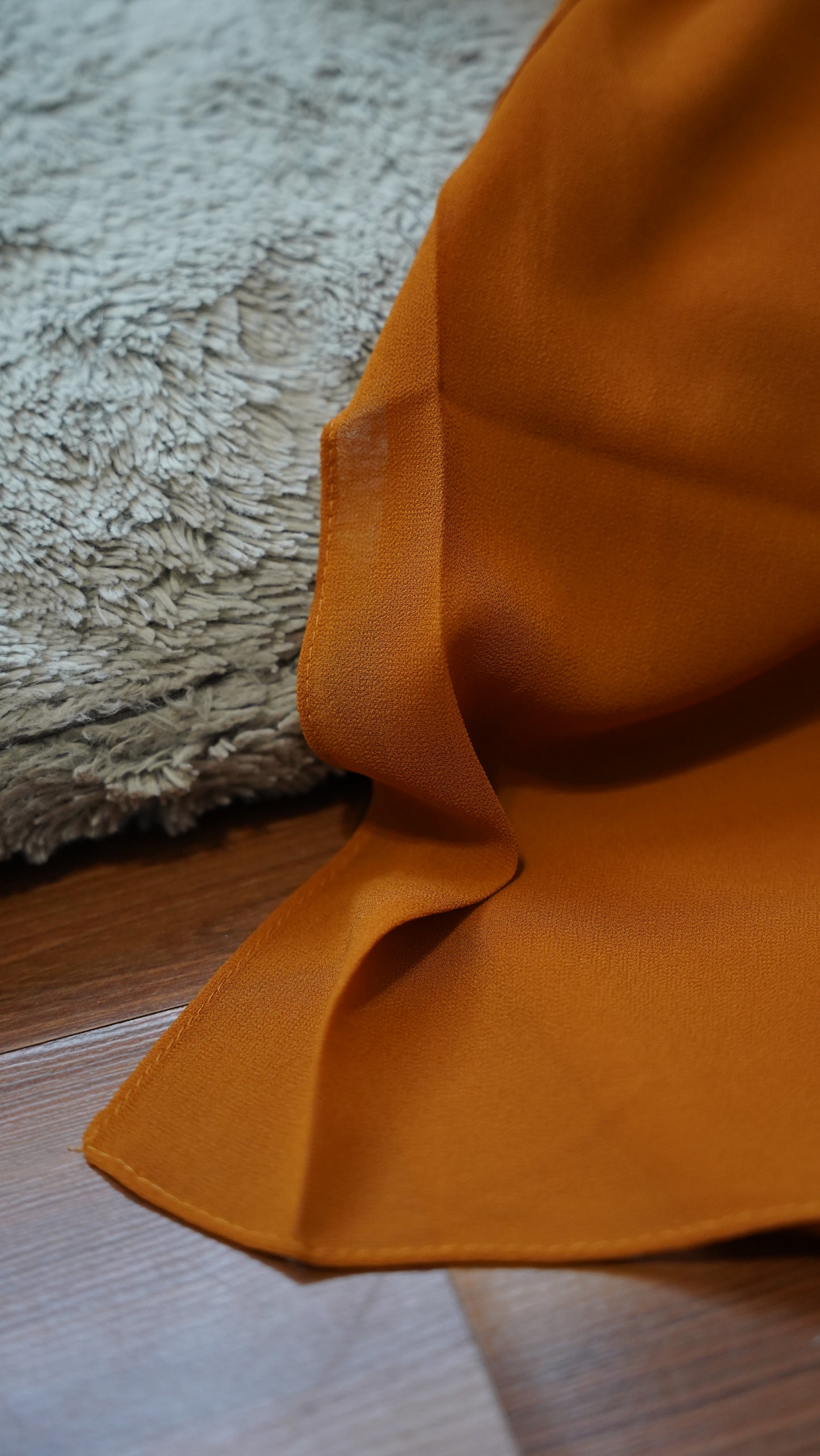 Matching Hijab & Undercap Set-Burnt Orange