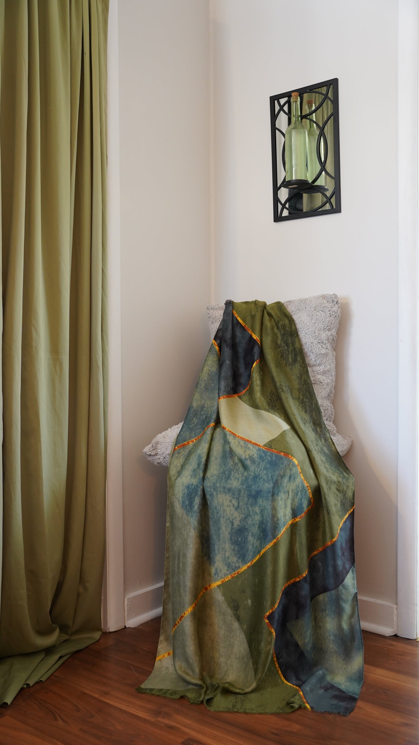 Premium Printed Viscose Hijab-Earth Day